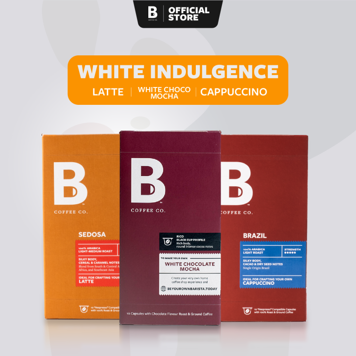 [Bundle Pack] B Coffee Co. White Indulgence Bundle Pack - 3 Assorted ...