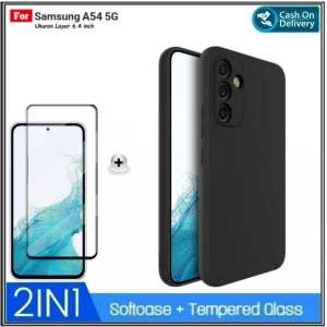 Paket 2in1 Case Samsung A34 5G 2023 / A54 5G 2023 A23 5G NEW Casing Premium SoftCase Slim Exellent Cover Free Tempered Glass Full Layar SAMSUNG GALAXY A34 / A54 Murah Pengiriman Cepat Bisa ( COD ) Promo Di AlvaCaseAcc