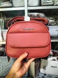 Tas Selempang Wanita Sophie Martin Paris Delion Hitam Pink  Promo Terbaru 2025 Kekinian Sling Bag Elegan Shoope Cuci Gudang Katalog Model Baru Sopi Viral Shopy Sofi Shoppe Cewek Dewasa Sopy Import Korea Branded Murah Tapi Mewah