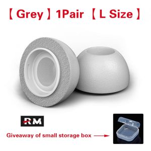 【washable】Memory Foam Ear Tips Replacement Earbuds Cover Earbud Earphone Cap Comfort Sponge Noise Reduction compatible for Airpods Pro Earbuds