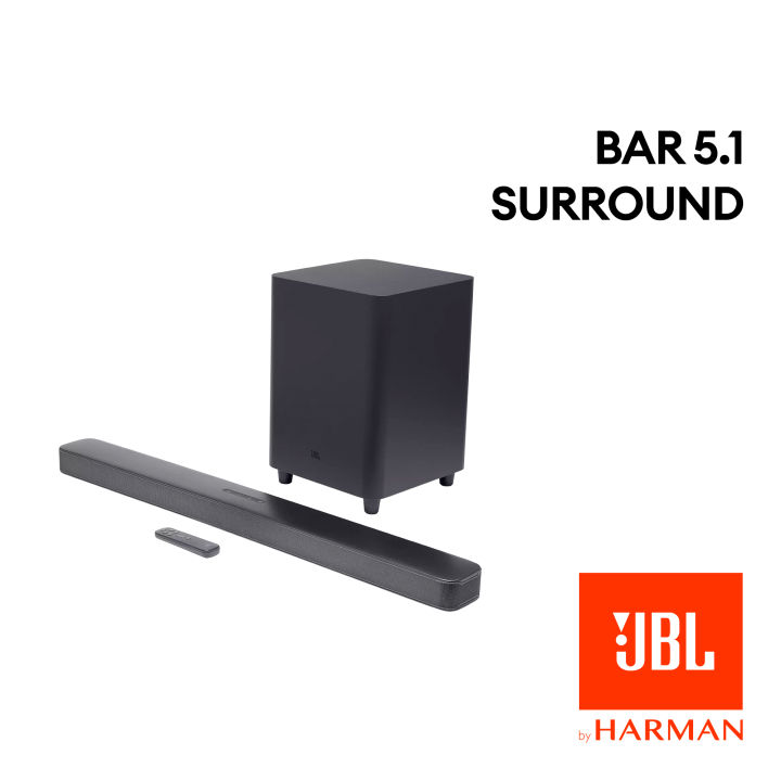 JBL Bar 5.1 Surround Soundbar with MultiBeam Sound Technology Lazada PH