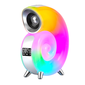 Bluetooth Speaker 15w RGB Atmosphere Lamp Wireless Charger Charger Smart Light