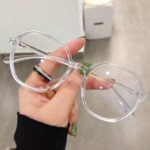 KACAMATA Anti Radiasi Wanita Sinar Hp dan Komputer Blue Light Model Poligonal Terbaru Korea Fashion