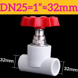 PPR Fittings Wholesale 1/2 3/4 1 PPR Gate Valve Stop Valve
