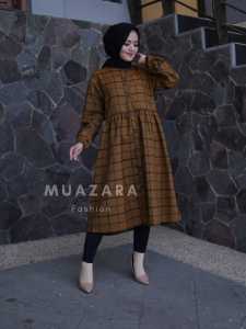 Baju Atasan Tunik Wanita Busui Friendly | Tunik Azara size L-XL | COD