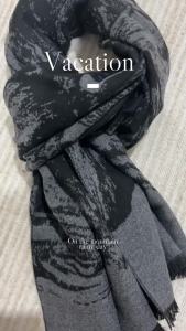 Womens scarf 2025 Winter hot-selling new faux cashmere student warm neck scarf fashionable versatile shawl for outer wear wholesale