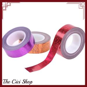 [The Cici Shop] Laser Foil Tape Masking Tape DIY Stationery Scrapbooking Photo Album Decor Tape