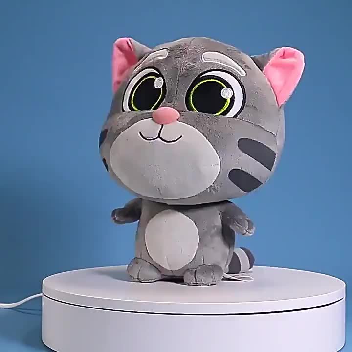 LZD Talking Talking Tom Cat Family Cute Plush Doll Q Version Doll ...