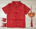 [Malaysia Ready Stock] Boys Kids Children CNY Traditional Cheongsam Top Shirt Chinese New Year Costume / Baju Raya Cina Budak Lelaki 男童男孩唐装新年衣服. 
