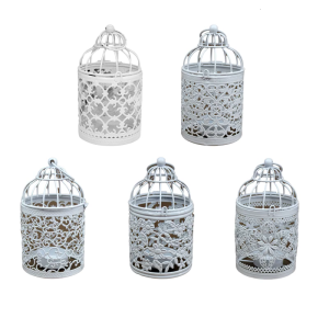 Decorative Bird Cage Holder Decoration Perfectly for New Year Holiday Wedding and Party Setting
