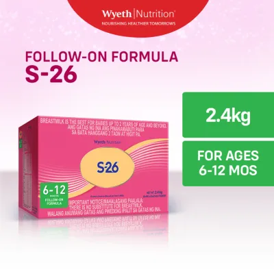 S-26 Two Follow-on Formula for 6 to 12 Months 2.4kg