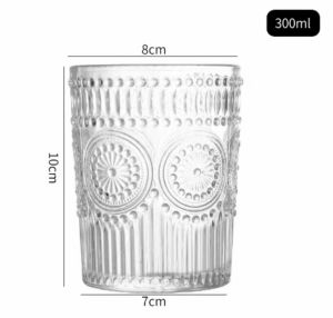 Cawan Whisky Kristal & Brandy 300ML Crystal Whiskey & Brandy Glass for Liquor on Ice & Rock Cocktail 威士忌和白兰地水晶酒杯 300ML