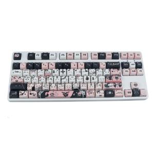 Personalize Keyboards Keycaps With Charm Cats Face Solid PBT For 61 87 96 98 104 108 Keyboards Keycap Long Last Use