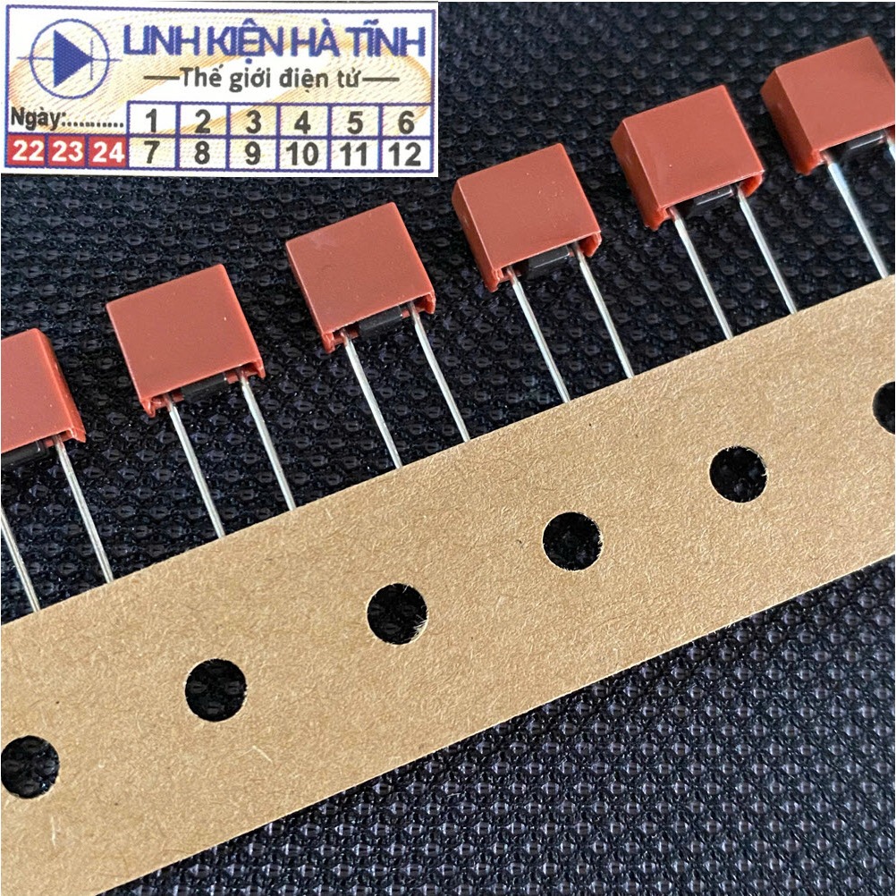 Túi 10 cái Cầu chì vuông 250V cầu chì T10A 10A