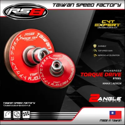 RS8 Torque Drive Assembly NMAX Aerox Click 125 150 Mio 125 PCX ADV Pangmotor CVT Parts - Autotech.