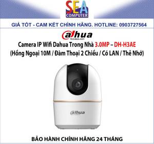 Camera IP Wifi Dahua Trong Nhà 3.0MP – DH-H3AE (Hồng Ngoại 10M / Đàm Thoại 2 Chiều / Có LAN / Thẻ Nhớ)