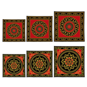 Exquisite Pattern Tarots Tablecloth Divinations Table Cloth Tapestry Astrology Witchcrafts Deck Cloth Decoration