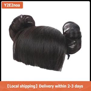 【Local shipping】 Baby Wig Braid Hairband wig for kids baby headband baby hair Children Fake Bangs Head Buckle COS Hair Accessories Baby