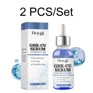 30ml Copper Peptide Serum GHK-Cu Firming Lifting Fade Fine Lines Shrink Pores Barrier Repair Hyaluronic Acid Moisturizer