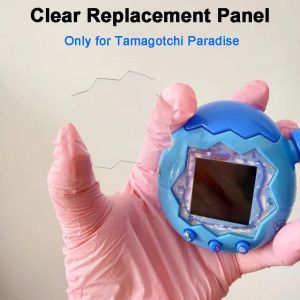 OKKFINE Clear Panel Protective Cover Screen Film Disassembly Required Front Cover Replacement Parts Replacement Tools Faceplate for Tamagotchi Paradise