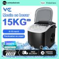 ✨Ready stock✨Ice Maker Dengan Handle 220v Mesin Es Batu Machine Mesin Es15kg/Hari membuat es cepat. 