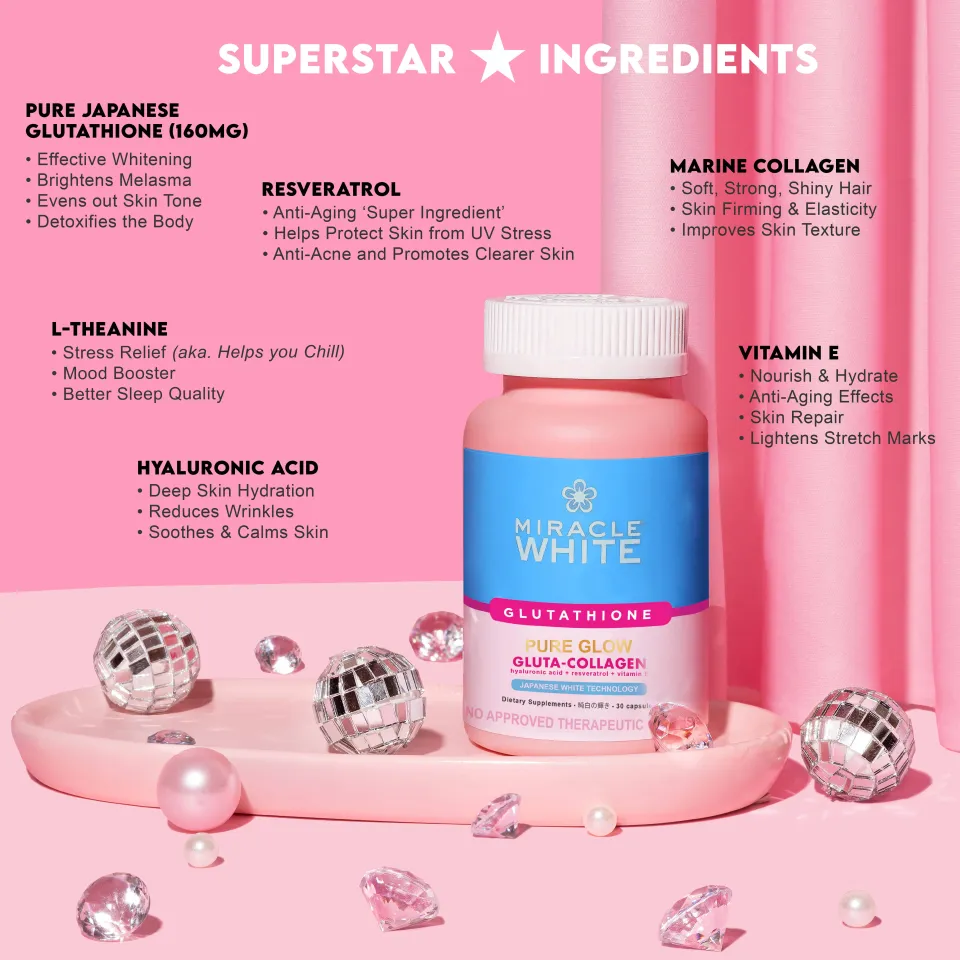 best glutathione collagen glow NATUREGLOW Lightbox Natural Glow Glutathione Collagen Glow Dietary  Supplement Strawberry Flavor- Trendyol main image 0