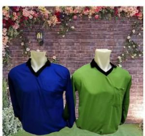 Kaos Kupluk Pria Casual Solid Warna-Warni untuk Proyek Tani
