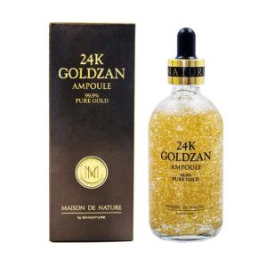 Serum Mencerahkan Wajah Putih Goldzan 24K Glowing 100ml BPOM