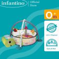 INFANTINO Grow-With-Me Activity Gym & Ball Pit (TURTLE) with Built-in Balls Storage (Gym / Mat) Age Grade: 0 months+. 