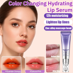 Moisturizing Lip Serum Lightweight Hydrating Anti Wrinkle Smooth Fine Lines Long Lasting Lip Balm