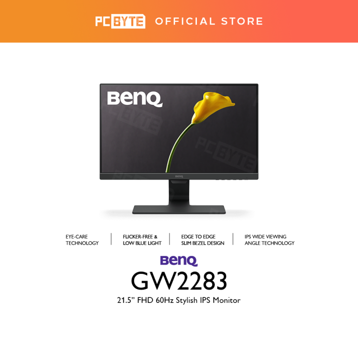 BenQ GW2283 21.5'' Full HD 60Hz 5ms IPS Stylish Monitor | Lazada
