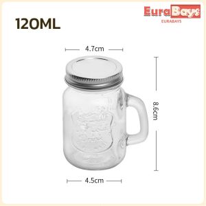 E.B. Mini Coffee Glass Espresso Cup Jam Sub-bottling Small Mug 35ml/120ml