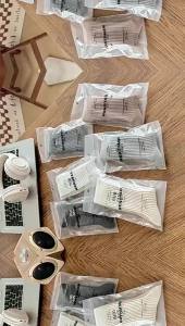 5 Pairs Socks Designer Women Socks Luxury Brands Letter Embroidered Striped Double-needle Mid-Tube Fashion Solid Cotton Socks2026