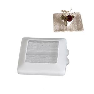 แม่พิมพ์ซิลิโคนสำหรับโครงงานศิลปะถาดรูปหล่อเรซินแบบสร้างสรรค์สำหรับงานฝีมือ