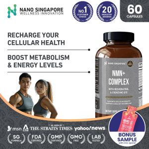 NMN Complex Supplement with Resveratrol and Coenzyme Q10 Antioxidant Daily Wellness Support