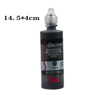 118ml Fabric Paint 3d Stereo Manual Diy Hand-Painted Painting Acrylic Graffiti Paint