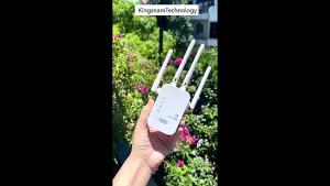 Bộ kích sóng wifi 6 K26 phiên bản 2026 có Tiếng Việt 4 râu 2 cổng tốc độ 300mbps phát xuyên tường kết nối xa sóng mạnh