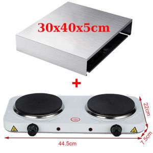 Hot Plate Electric Stove Mini Cooker Portable Travel Multifunction Cooking Dapur Memasak Elektrik Serbaguna