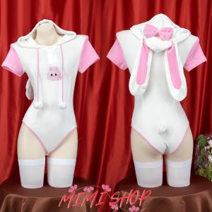 MIMI SHOP ชุดคอสเพลย์ ชุดกระต่าย ชุดเซ็กศซี่ 💖 ไซต์ M-5XL นน.40-100 kg. ฮู้ดหูกระต่าย พร้อมจัดส่ง M-357