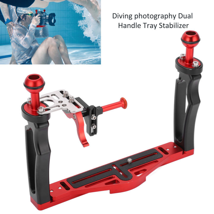 Aluminium Dual Handle der Camera Housing T Stabilizer Rig with Shutter ...