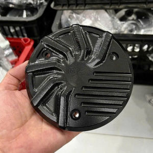 Nắp nồi G Craft gắn WAVE / DREAM / FUTURE mẫu 3D lốc xoáy nhôm cnc nguyên khối