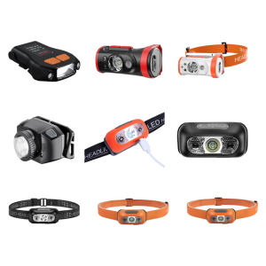Multifunctional Headlamp Fishing Headlamp Waterproofs Head Lamp Night Fishing Light Plastic Headlight for Outdoor