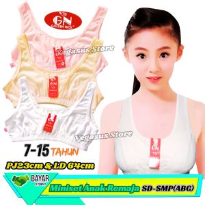 Miniset Golden Nick Renda Karet-Miniset Anak Perempuan SD-SMP Remaja ABG Usia 7-12Thn Ukuran MLXL