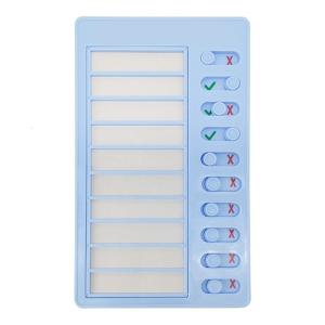 Đa mục đích Memo danh sách kiểm tra to-do-list Pad 5 x 8 có thể điều chỉnh công việc của tôi danh sách kiểm tra Hội Đồng Quản Trị cho xe RV nhà lớp học tường
