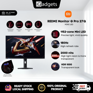 REDMI MONITOR G PRO 27Q 2K QD-miniLED 180hz 27inch  | P27QDA-RGP