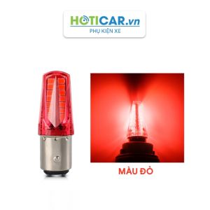 Đèn LED Hậu Chạy Hiệu Ứng 112835-32 | Chân 1157 BAY15D + Chớp F1 | Chip 2835 12V 2.5W | Hiệu Ứng Chạy Audi | Đèn Hậu Phanh Ô Tô Xe Máy