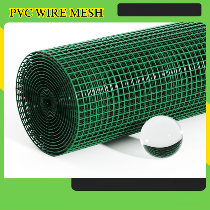 PVC Coated Welded Wire Mesh Green Chicken Wire Screen Mesh for Climbing ...