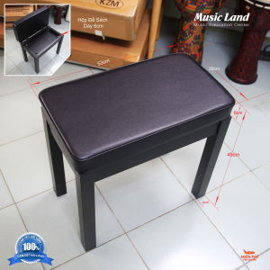 Ghế Đàn Piano Điện Có Hộp Để Sách – Cao Cấp