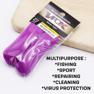 VFOX FISHING FINGER COVER (2pcs) Fishing Tackle Finger Glove Cover Sarung Tangan Pancing Mancing