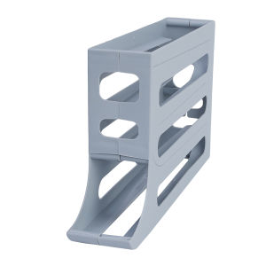 4 Tier trứng sắp xếp hộp lưu trữ cho tủ lạnh cán trứng vật đựng vật chứa tủ lạnh lưu trữ Organizer thực phẩm lưu trữ container